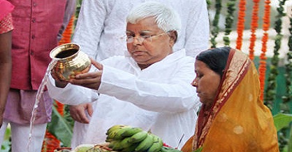 Lalu not to celebrate Chhath festival in jail