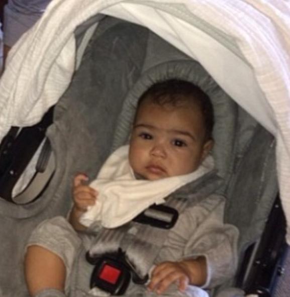 Kim releases new photo of daughter