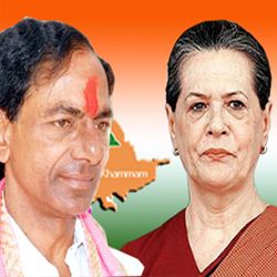 TRS chief gives all credit to Sonia