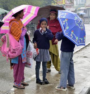 Rainy Friday in Delhi