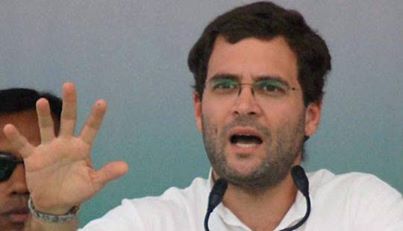 Rahul Gandhi holds roadshow in Varanasi