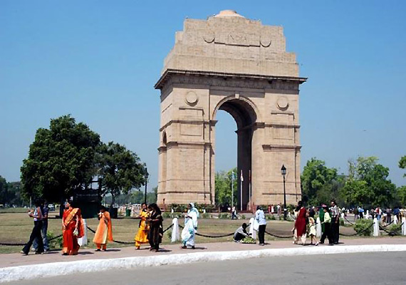 Sunny Wednesday morning in Delhi