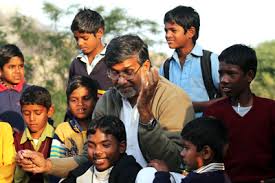 Indian child rights activist Kailash Satyarthi
