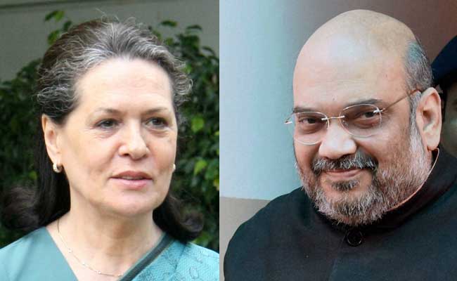 Shah targets Sonia
