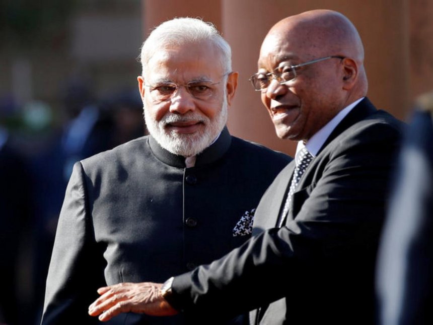 Modi visited UN offices