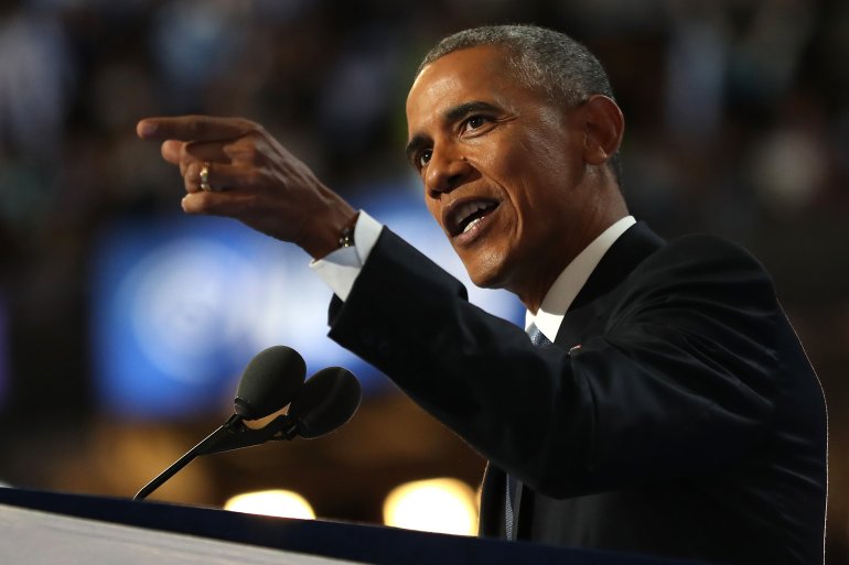 Obama appeals for Hillary, slams Trump at Democratic Convention