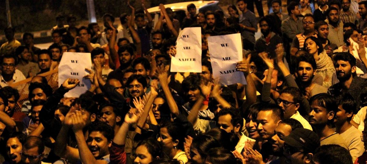 Rs 50000 reward declared for missing JNU student