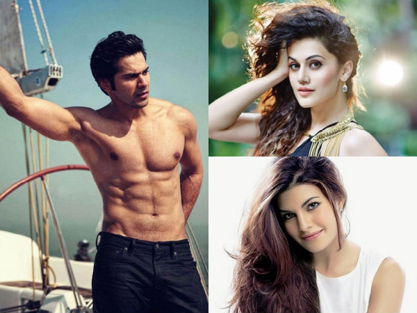 Varun Dhawan to romance Taapsee, Jacqueline in 'Judwaa 2'