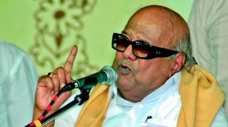 Karunanidhi admitted to hospital