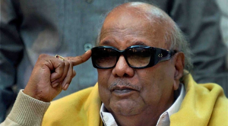 Karunanidhi hospitalised