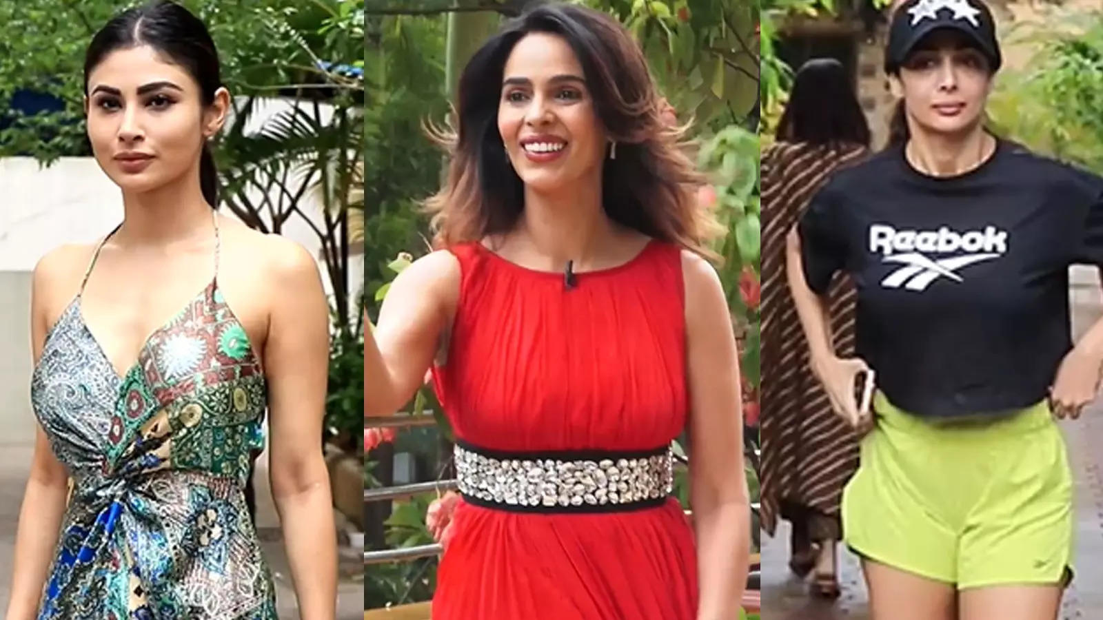 #CelebrityEvenings: From Malaika Arora to Mouni Roy, Bollywood celebs spotted in Mumbai | Hindi Movie News – Bollywood