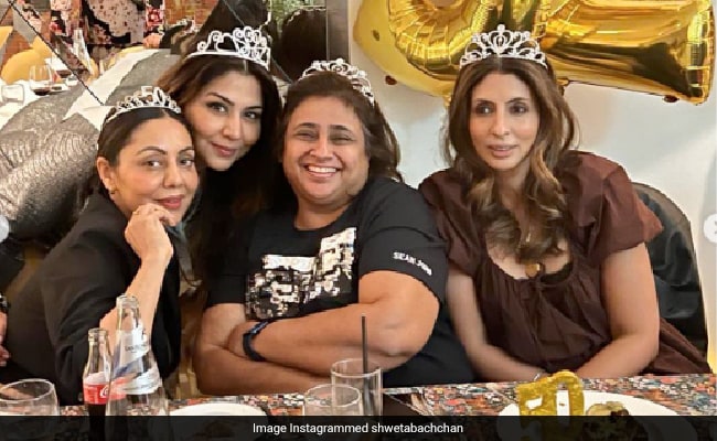 How Gauri Khan And Shweta Bachchan Made Their Friend’s 50th Birthday Party Special
