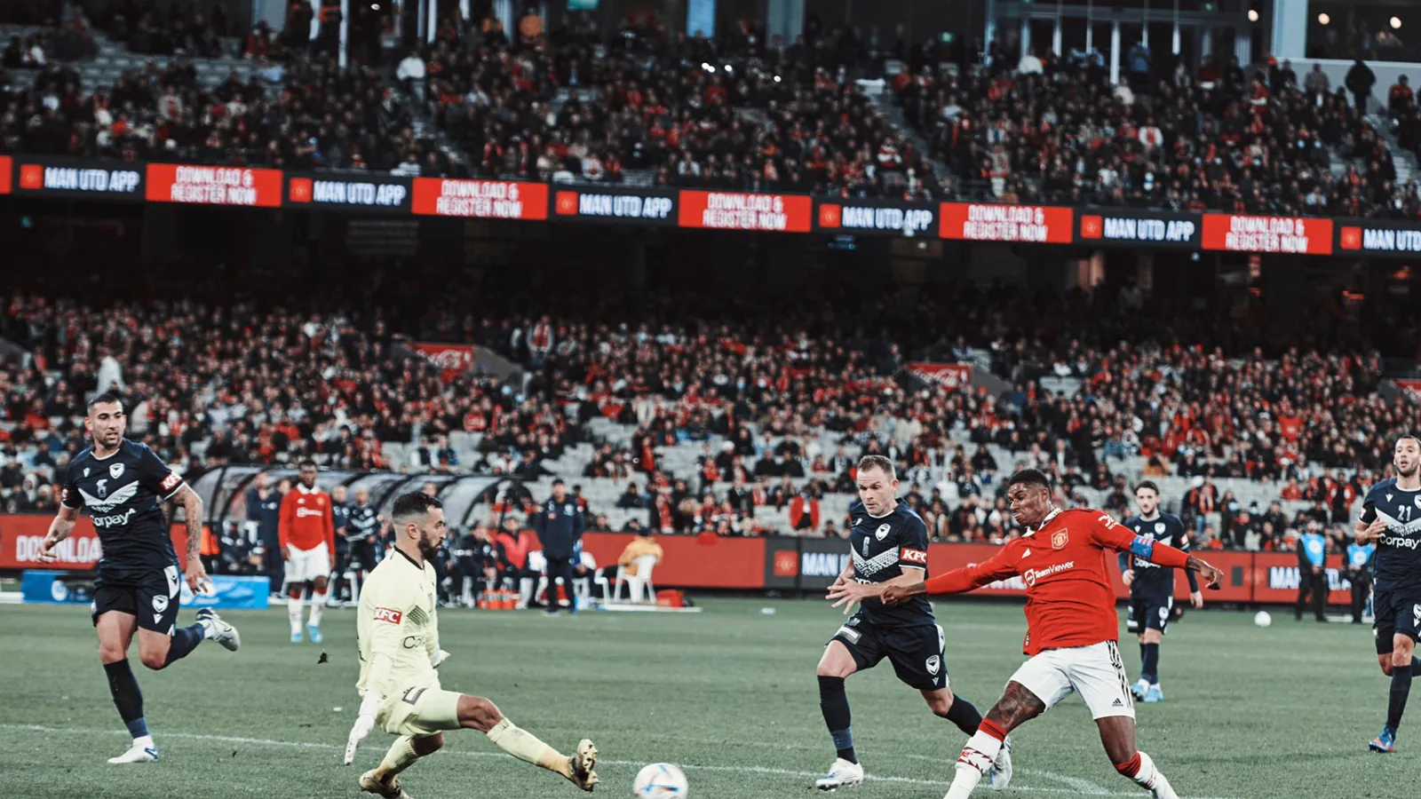 Marcus Rashford, Anthony Martial on Target as Manchester United Beat Melbourne Victory